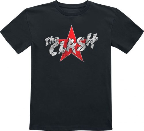 The Clash Kids - Star Logo detské tricko černá