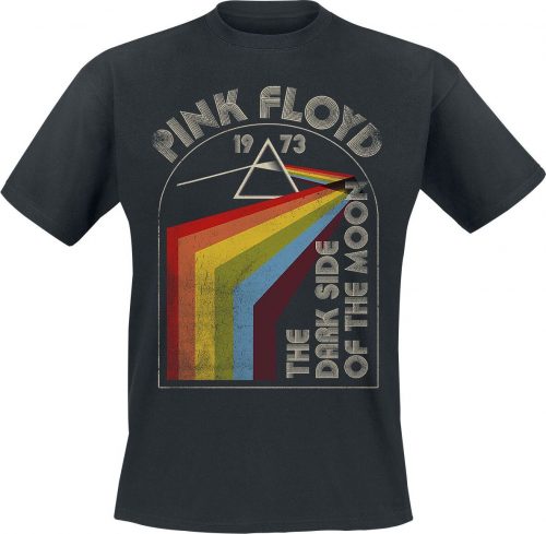 Pink Floyd DSOTM Retro Tričko černá