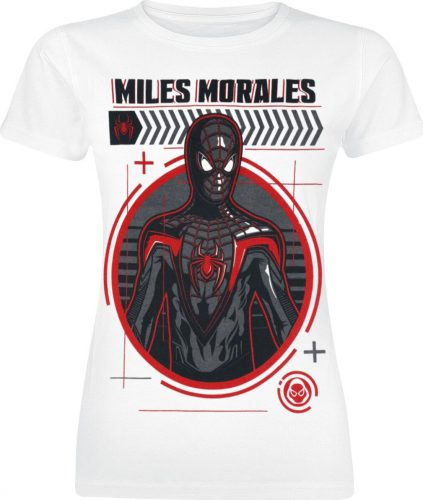 Spider-Man Miles Morales - Spider Dámské tričko bílá