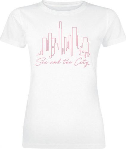 Sex And The City Skyeline Dámské tričko bílá