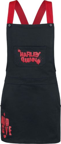 Harley Quinn Mad Love Šaty cerná/cervená