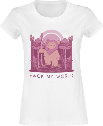 Star Wars Ewok My World Dámské tričko bílá