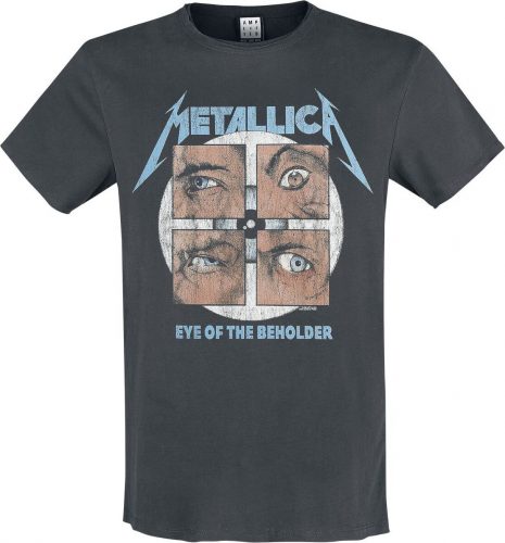 Metallica Amplified Collection - Eye Of The Beholder Tričko charcoal