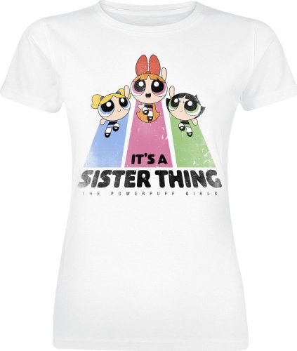 The Powerpuff Girls It's A Sister Thing Dámské tričko bílá