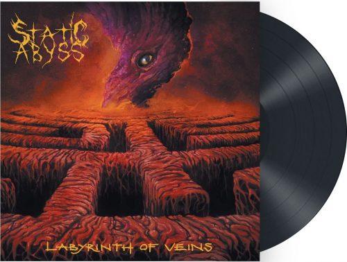 Static Abyss Labyrinth of veins LP černá