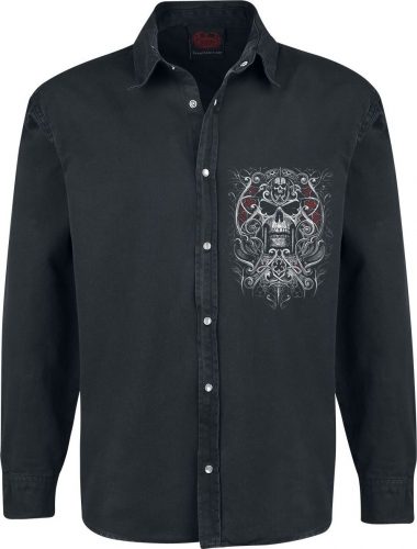 Spiral Reaper's Door Košile černá