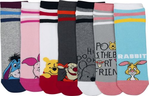 Medvídek Pu Friends Ponožky vícebarevný