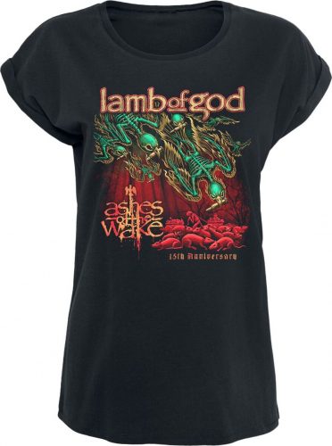Lamb Of God Ashes Painting Dámské tričko černá