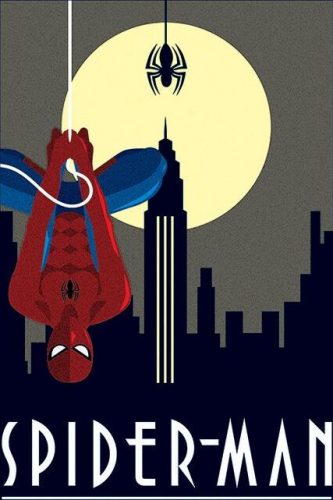 Spider-Man Marvel Deco - Spider-Man plakát vícebarevný