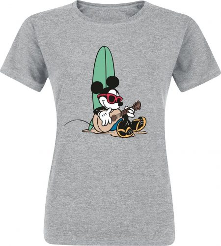 Mickey & Minnie Mouse Surf And Chill Dámské tričko šedá