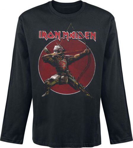 Iron Maiden Eddie Archer Tričko s dlouhým rukávem černá