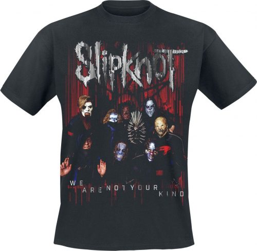 Slipknot Group Photo Tričko černá