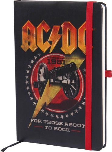 AC/DC For Those About To Rock Notes vícebarevný