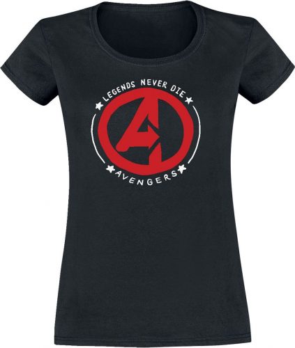 Marvel's The Avengers Legends Never Die Dámské tričko černá