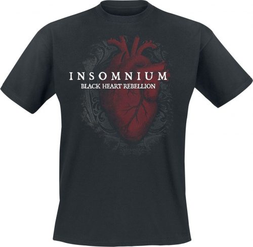 Insomnium Black Heart Rebellion Tričko černá
