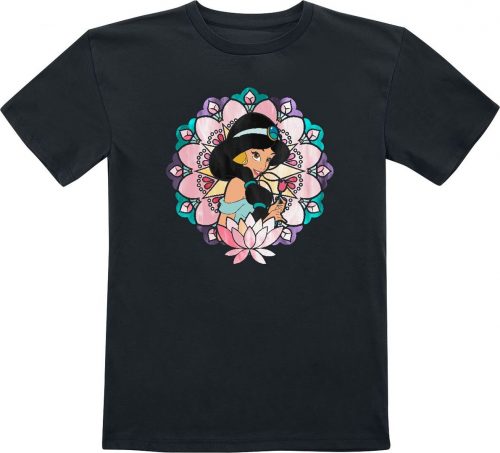 Aladdin Kids - Jasmine detské tricko černá