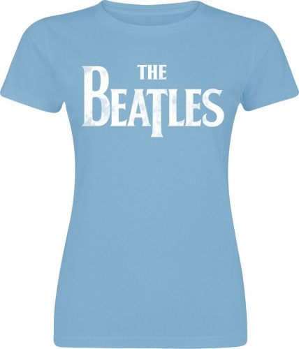 The Beatles Sgt Pepper's Distressed Dámské tričko světle modrá