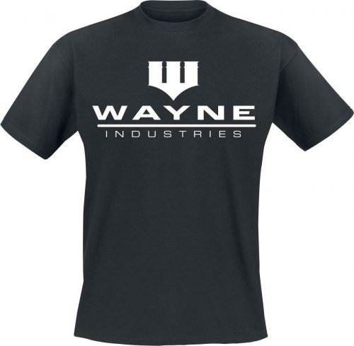 Batman Wayne Industries Tričko černá