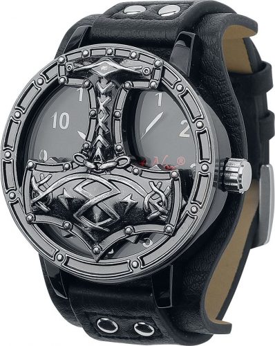 Náramkové hodinky etNox Thorovo kladivo Náramkové hodinky černá