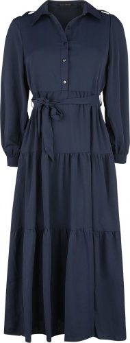 QED London Šaty s dlhými rukávmi Smock Šaty tmavě modrá