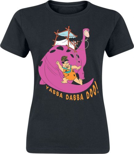 The Flintstones Yabba Dabba Doo! Dámské tričko černá