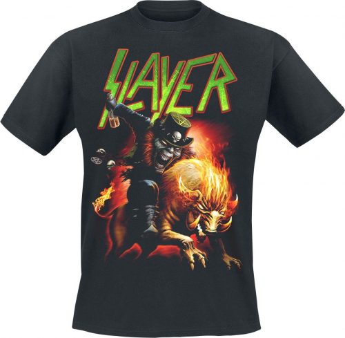 Slayer St. Paddys Hell Beast Tričko černá