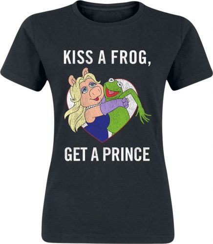 The Muppet Show Kiss A Frog Dámské tričko černá
