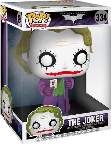 Batman Vinylová figurka č. 334 The Dark Knight - The Joker (Jumbo Pop!) Sberatelská postava standard