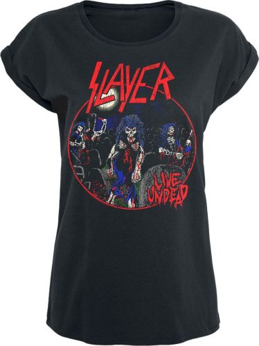 Slayer 80s Live Undead Dámské tričko černá