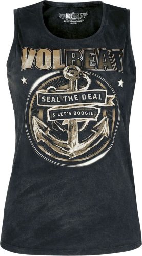 Volbeat Seal The Deal Dámský top charcoal