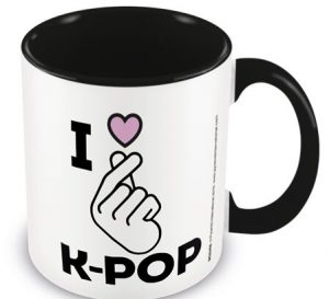 K-Pop I Love K-Pop Hrnek vícebarevný