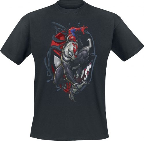 Venom (Marvel) Venom-man Tričko černá