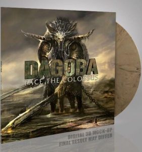 Dagoba Face the colossus LP mramorovaná