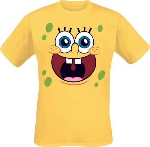 SpongeBob SquarePants Happy Face Tričko žlutá
