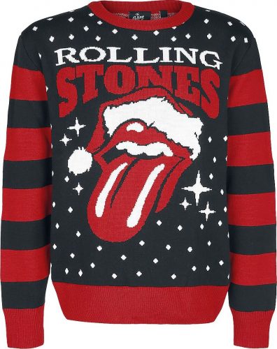 The Rolling Stones Holiday Sweater 2021 Mikina vícebarevný