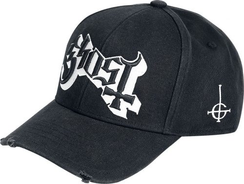 Ghost Logo - Baseball Cap Baseballová kšiltovka černá