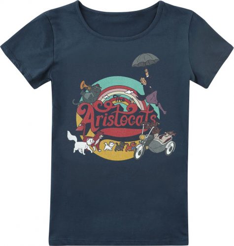 Aristocats Kids - The Aristocats detské tricko námořnická modrá