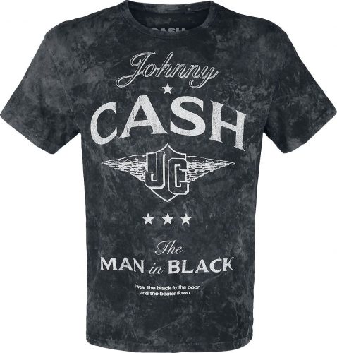 Johnny Cash Man In Black Tričko černá