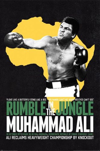 Muhammad Ali Rumble in the Jungle plakát standard