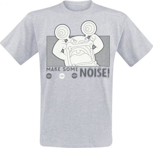 Pokémon Loudred Noise Dámské tričko šedá