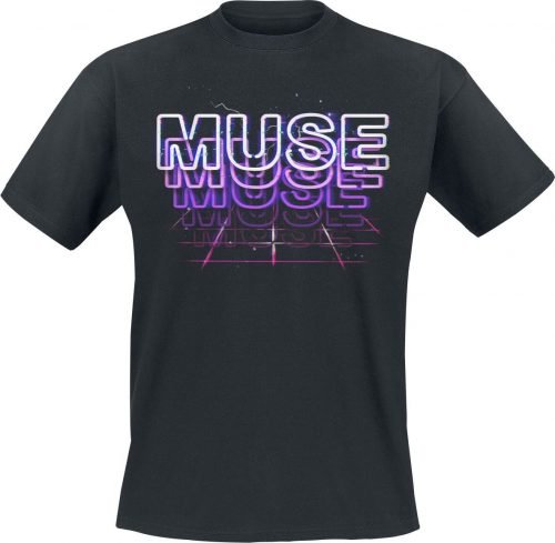 Muse Lightning Babe Tričko černá