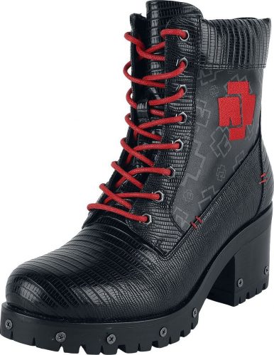 Rammstein Modell boty cerná/cervená