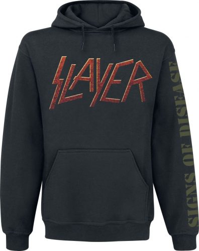 Slayer Soldier Cross Mikina s kapucí černá