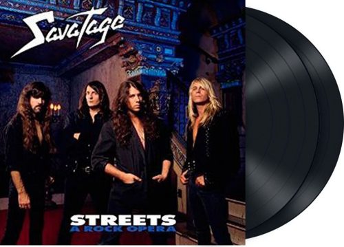 Savatage Streets - A rock opera 2-LP černá