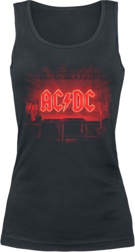 AC/DC Tracklist Dámský top černá