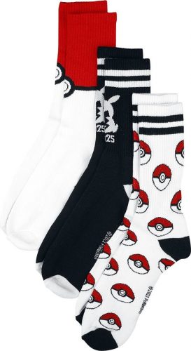 Pokémon Sportovní ponožky Ponožky vícebarevný