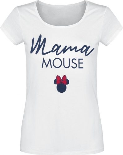 Mickey & Minnie Mouse Mama Mouse Dámské tričko bílá