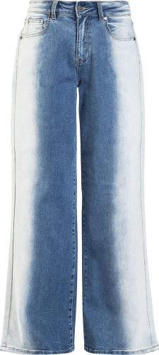 RED by EMP Jeans mit weit geschnittenem Bein Dámské džíny modrá/bílá
