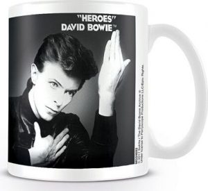 David Bowie Heroes Hrnek vícebarevný