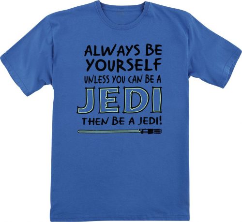Star Wars Kids - Always Be A Jedi detské tricko modrá